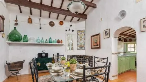 Rustic finca of the late 19th century Rustic finca of the late 19th century